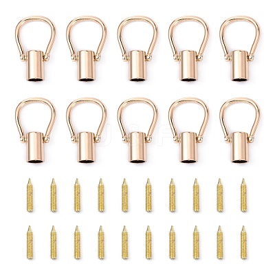 Alloy Swivel Clasps PALLOY-Z003-06G-1