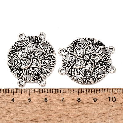 Tibetan Style Alloy Multi-Strand Links FIND-C094-15AS-1