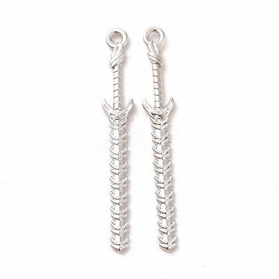 Rack Plating Alloy Big Pendants LS-PALLOY-E025-13P-1
