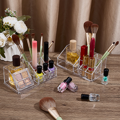 4Pcs Acrylic Cosmetic Storage Stands ODIS-GO0001-23-1