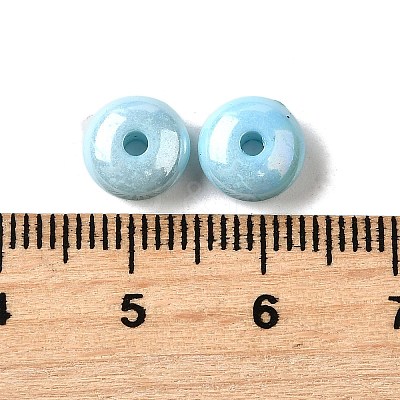 UV Plating Opaque Acrylic Beads MACR-F083-13D-1