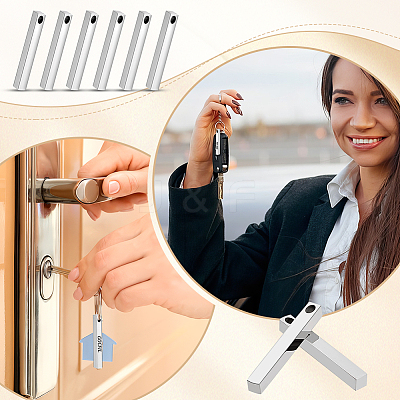 12Pcs 304 Stainless Steel Pendants STAS-GA0001-59-1