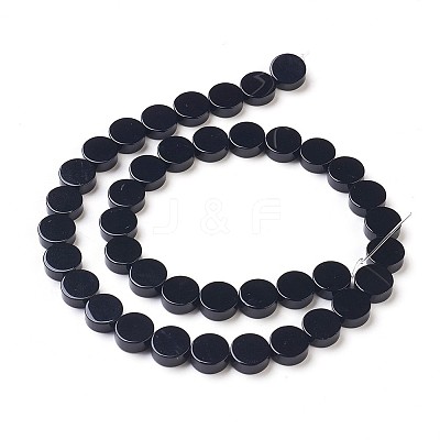 Natural Black Onyx Beads Strands G-K282-04A-1