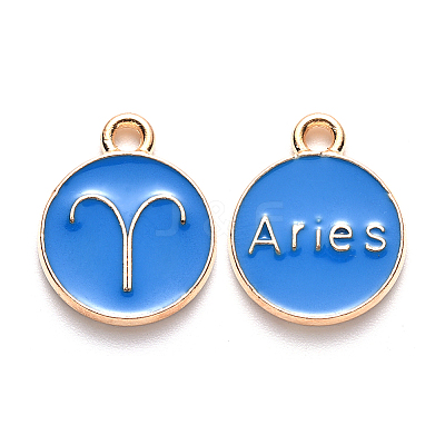 Alloy Enamel Pendants LS-X-ENAM-S124-01A-02A-1