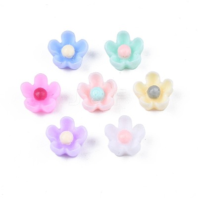 Opaque Resin Cabochons CRES-S307-019-1
