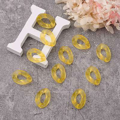 Transparent Acrylic Linking Rings LS-OACR-S036-001B-K11-1