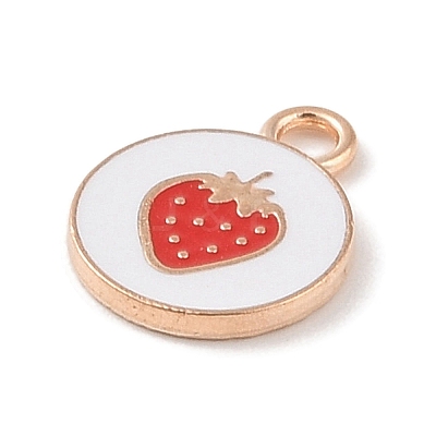 Alloy Enamel Pendants X-ENAM-Z010-23KCG-1