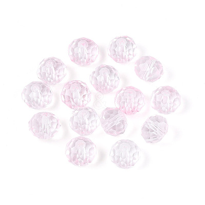 Baking Paint Transparent Glass Beads GLAA-N011-10mm-10-1