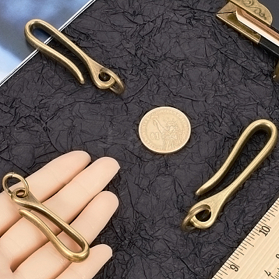 3Pcs 3 Styles Tibetan Style Alloy Hook Clasps FIND-CP0001-72-1