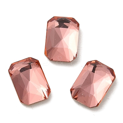 Glass Rhinestone Cabochons RGLA-P037-04B-D262-1