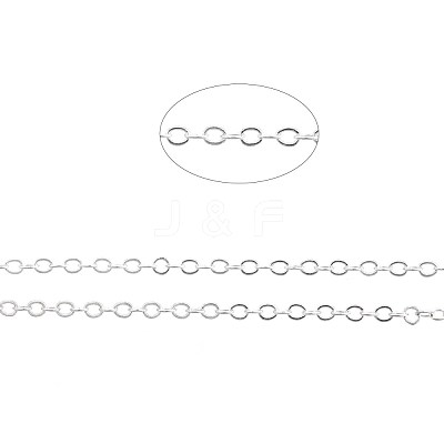 Brass Cable Chains CHC-T008-08P-1