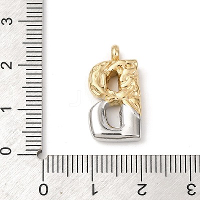 304 Stainless Steel Pendants STAS-Z170-01GP-B-1