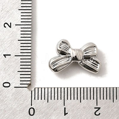 Bowknot Alloy Beads FIND-H015-11P-1