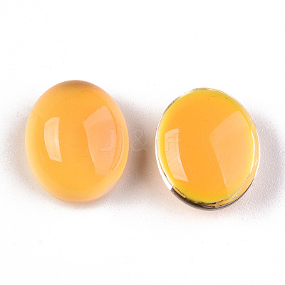 Glass Cabochons GLAA-R218-06-1