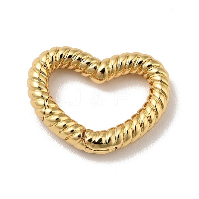 Brass Spring Gate Rings KK-J301-05G-1