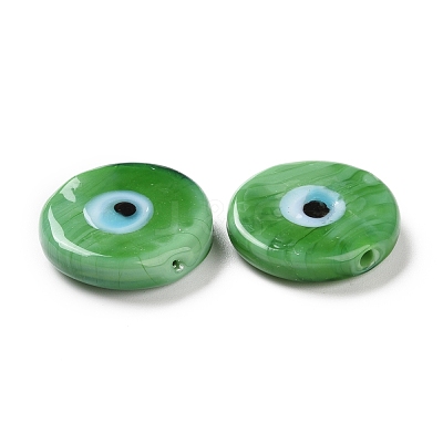 Handmade Evil Eye Lampwork Beads LAMP-E026-01D-1