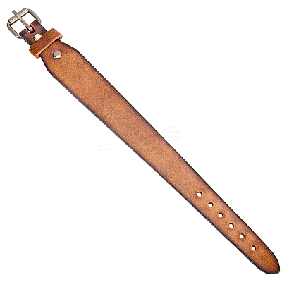 Cowhide Leather Cord Bracelets for Men BJEW-WH20012-07AS-1