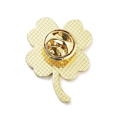 Golden Alloy Brooches JEWB-C032-03B-G-1