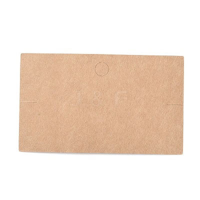 Blank Kraft Paper Bracelet Display Card CDIS-G005-15-1