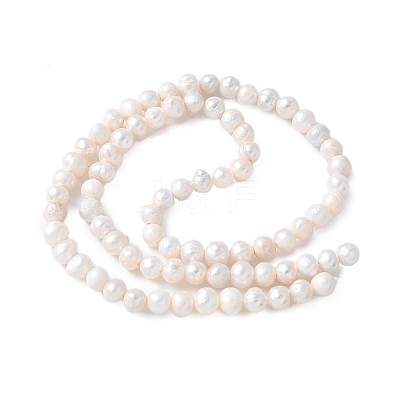 Natural Cultured Freshwater Pearl Beads Strands PEAR-I007-07Q-01A-1