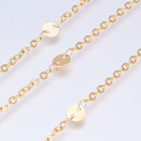 Ion Plating(IP) 304 Stainless Steel Cable Chains CHS-E017-03G-1