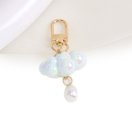 Resin Cloud Pendant Decorations PW-WG08E01-02-1