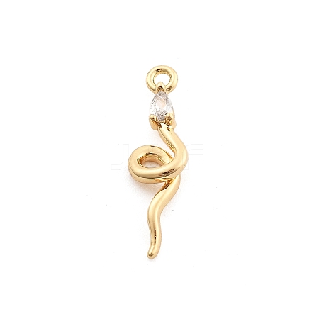 Brass Micro Pave Cubic Zirconia Pendants LS-KK-M321-01E-G01-1