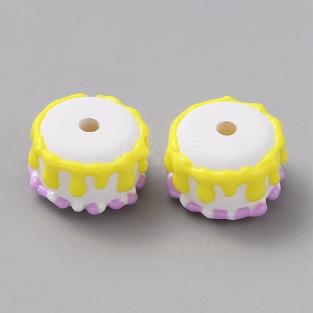 Opaque Resin Imitation Food Decoden Beads RESI-TAC0018-40-1