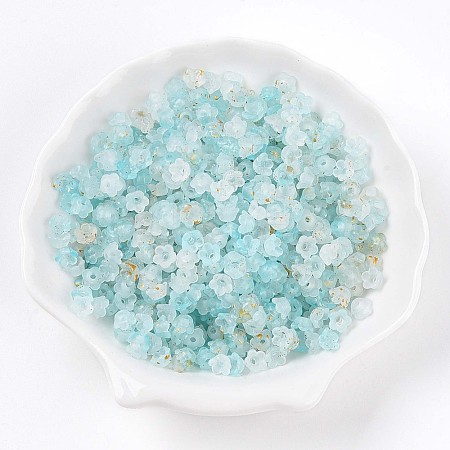 Frosted Transparent Acrylic Beads LS-X-OACR-N137-72I-1