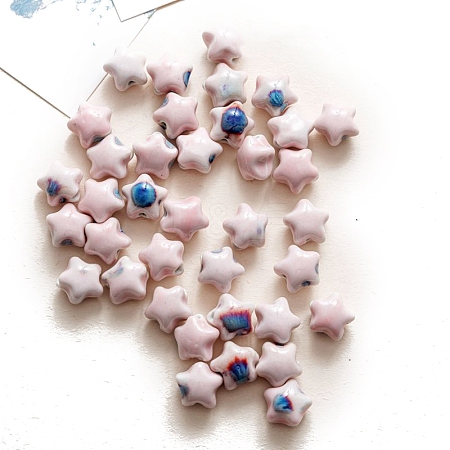 Handmade Porcelain Beads PW-WG45897-09-1