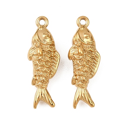 304 Stainless Steel Pendants STAS-A132-06L-G-1