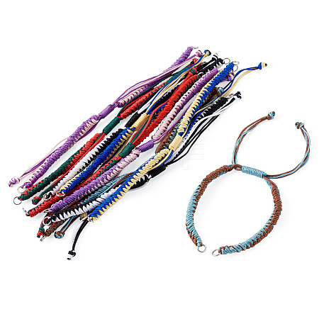 5Pcs Nylon Thread Bracelets Making AJEW-TAC00109-1