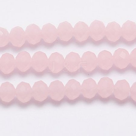 Imitation Jade Glass Bead Strands GLAA-F001-3x2mm-27-1