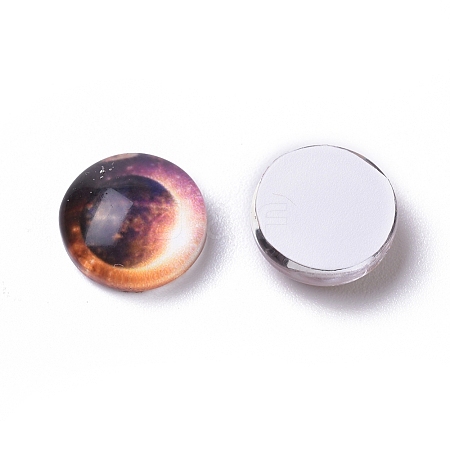 Glass Cabochons GLAA-WH0015-15B-07-1