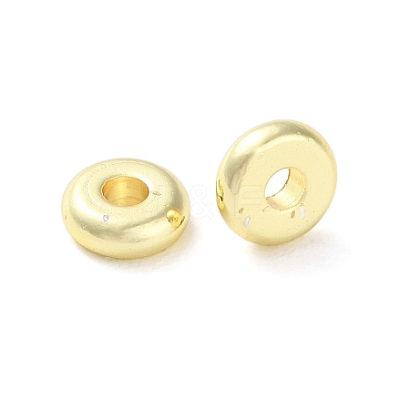 Rack Plating Brass Spacer Beads KKB-I709-02B-G-1