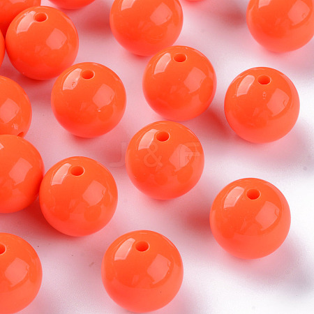 Opaque Acrylic Beads MACR-S370-C20mm-20-1