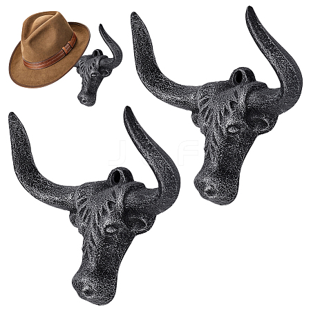 Cast Iron Door Hooks DIY-WH0750-121-1