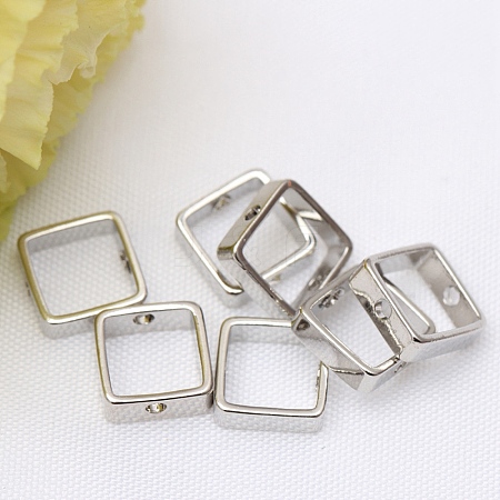 Brass Bead Frame KK-WH0062-06A-P-1