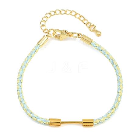 Braided Steel Wire Bracelet Making KK-CBA6056-03A-G-1
