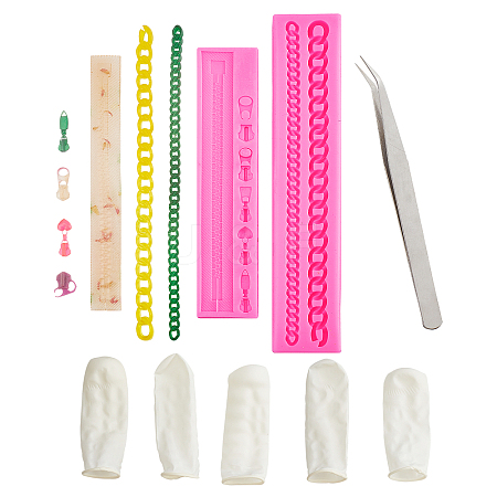 Chain Shape Fondant Molds DIY-GA0002-10-1