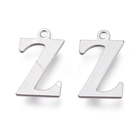 Tarnish Resistant 304 Stainless Steel Charms STAS-H112-Z-P-1