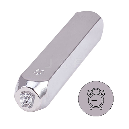 Iron Metal Stamps AJEW-BC0005-39A-1