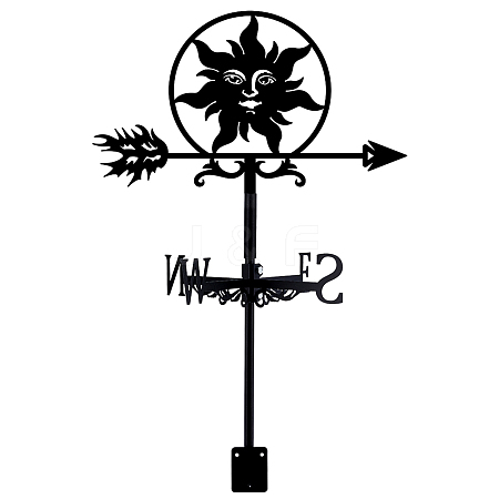 Orangutan Iron Wind Direction Indicator AJEW-WH0265-018-1