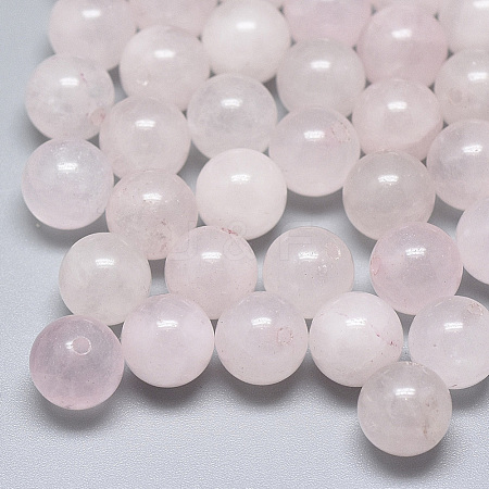 Natural Rose Quartz Beads G-T122-25B-07-1