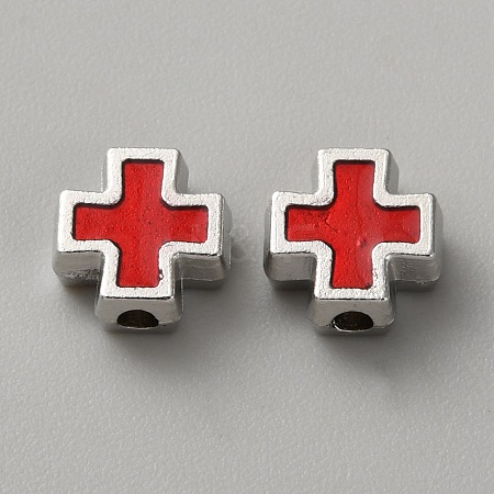 Alloy Enamel Beads LS-FIND-WH00670-A19-03-1