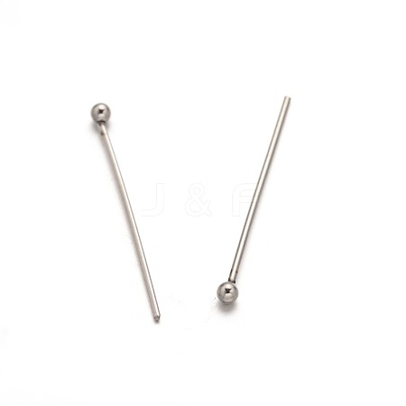 304 Stainless Steel Ball Head Pins X-STAS-L153A-02-1