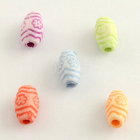 Craft Style Acrylic Beads MACR-Q153-M054-1