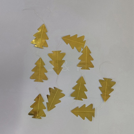 Paper Christmas Tree AJEW-WH0401-84E-1