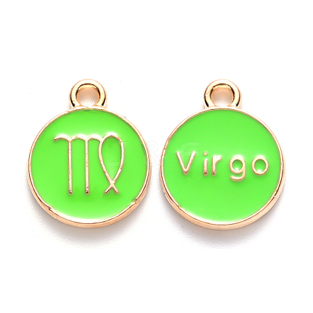 Alloy Enamel Pendants LS-ENAM-S124-01A-06B-1