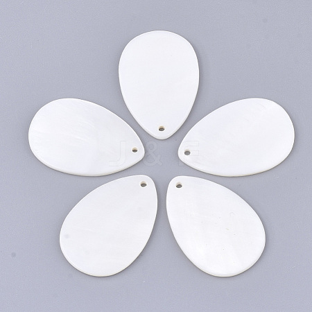 Freshwater Shell Pendants SHEL-T012-31B-1